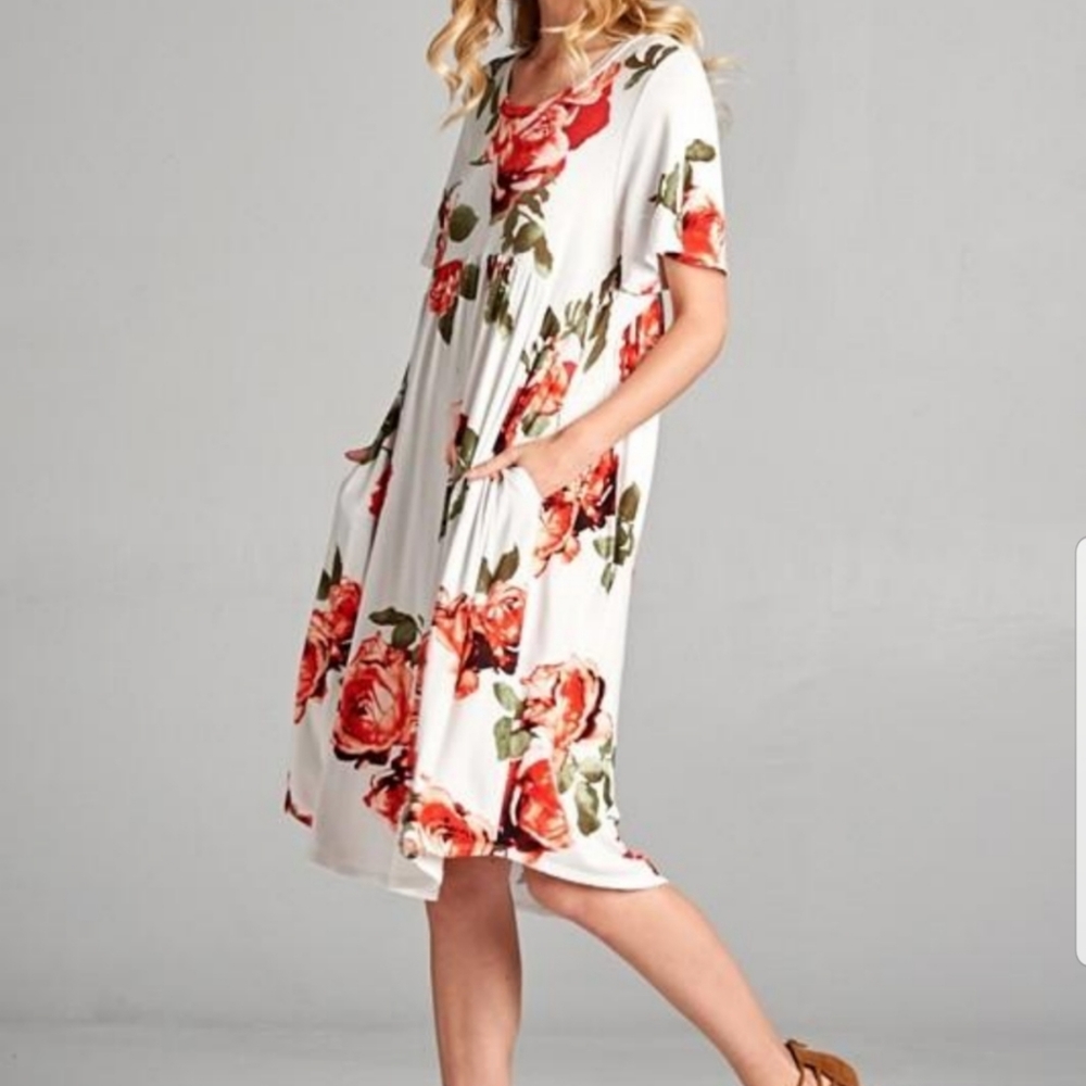 Boutique Floral Dress